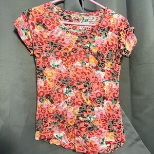 Colorful Patterned Women's Top